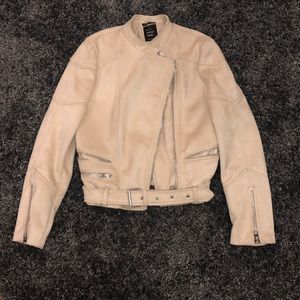 Zara TRF Suede Jacket